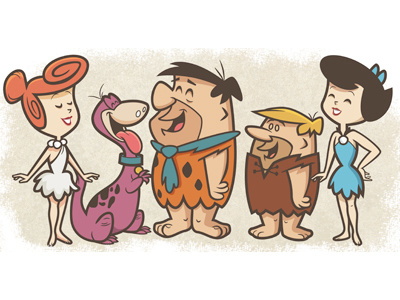 The Flintstones cartoons hanna barbera the flintstones