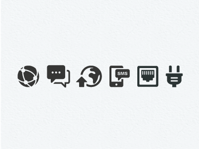 Mobile Icons icon icon set icons ui vector