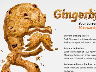 Gingerbread bread cookie