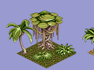 Jungle Mockup game games pixel art