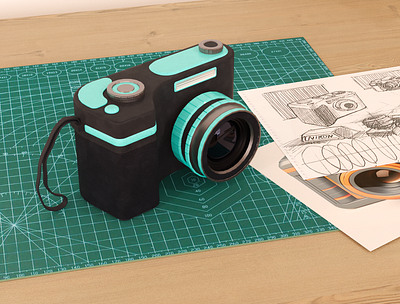 Digital camera 3d design 3d camera designer digital industrialdesign photo