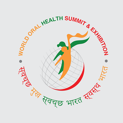 WORLD ORAL HEALTH SUMMIT & EXHIBITION design graphic design illustration logo typography