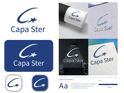 Capa Ster Business Logo abstract best work branding branding identity business logo colorful creative designer dribbble top gradient graphic designer icon letter logo logo logo designer logos modern simple ster logo symbol tech