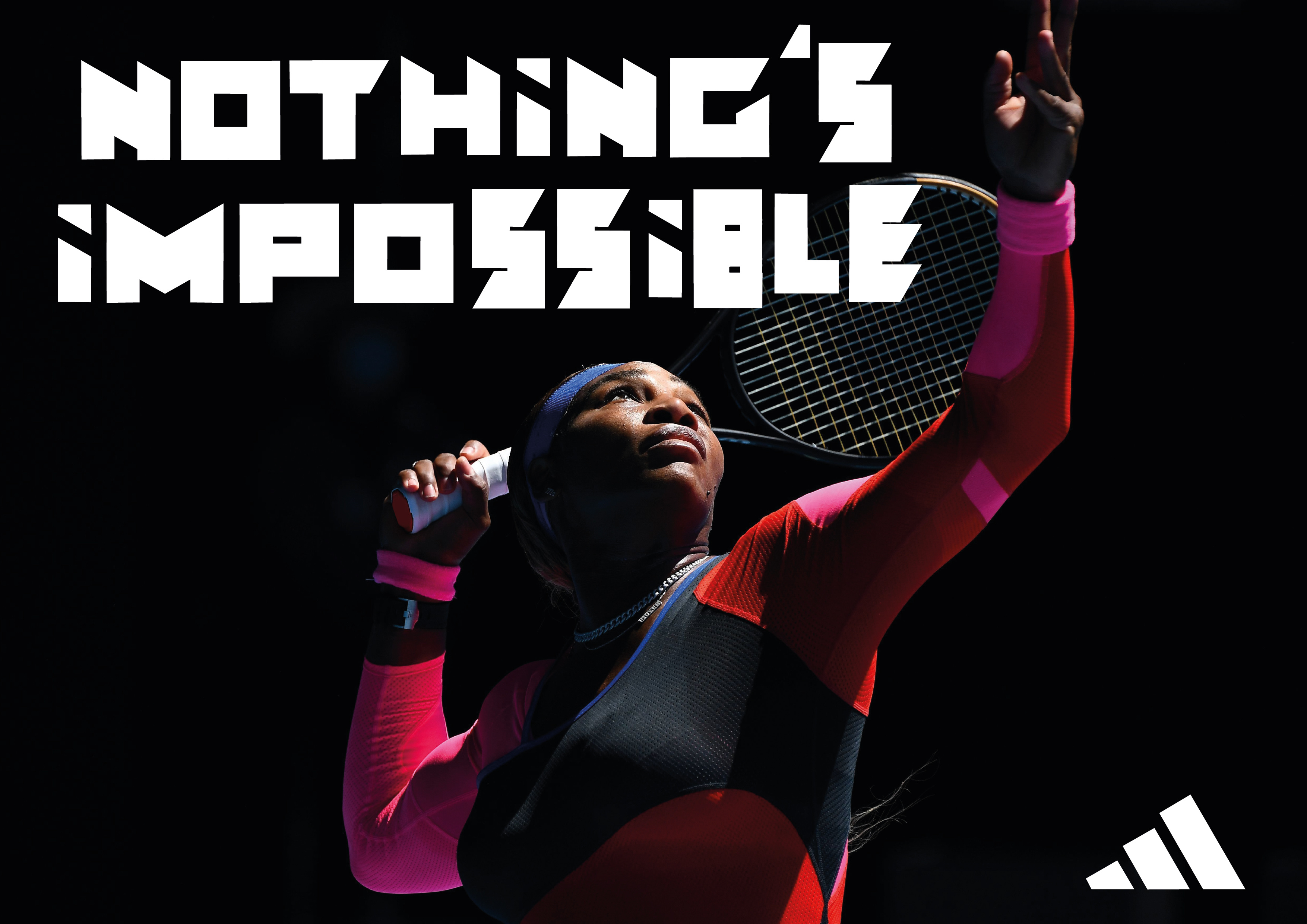 Adidas Typo Poster | ALOYS graphic design