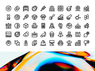 Sciences icons archaeology astronomy biology criminology dinosaur earth science geography geometry icons linguistics maths physics robotics science science icons sciences scientific research technology