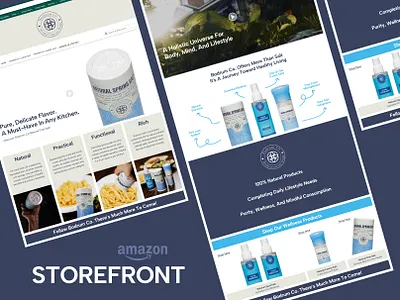 Bodrum Co. Amazon Storefront Design amazon amazon a amazon store amazon storefront design ebc graphic design product infographic storefront