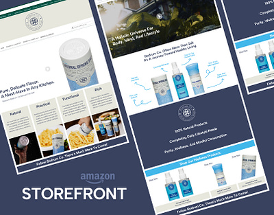 Bodrum Co. Amazon Storefront Design amazon amazon a amazon store amazon storefront design ebc graphic design product infographic storefront