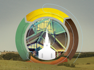 The Cycles of Church editorial illustration