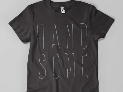 Handsome print shirt t shirt tee