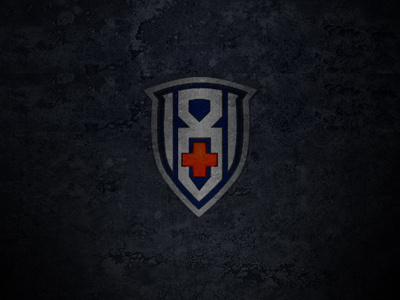 181+ Logo Play blue crest logo orange silver