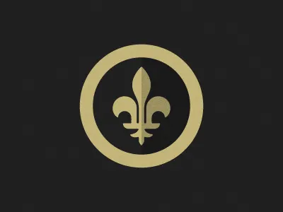 New Orleans Saints #1 logotype sports