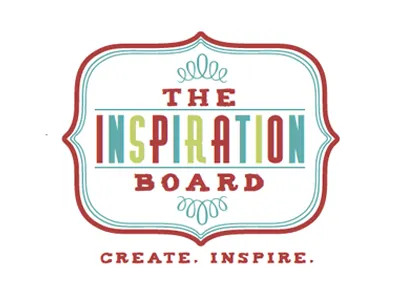 Inspiration Board Logo color hand drawn logo ornament