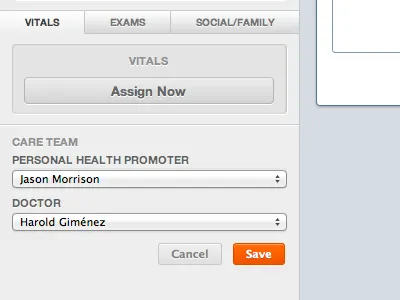 Sidebar - selection interface button select sidebar