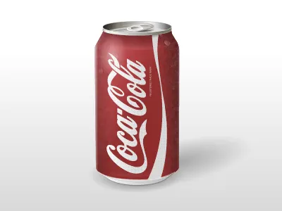 Vector Coca-Cola Can (updated) can coca cola coke fireworks