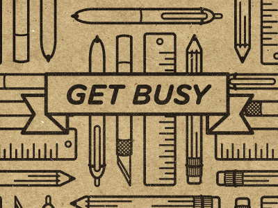 Get Busy Sketchbooks craft screenprint sketchbooks