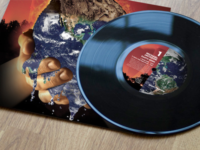 Earth Song Vinyl earth song michael jackson photoshop tactile