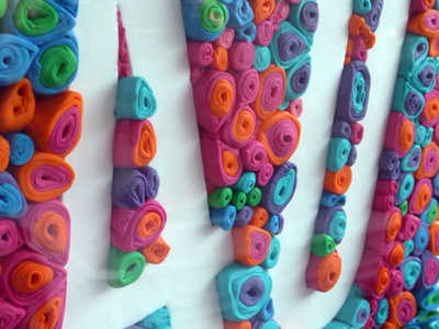 Celebrate 40 cake edible tactile typography
