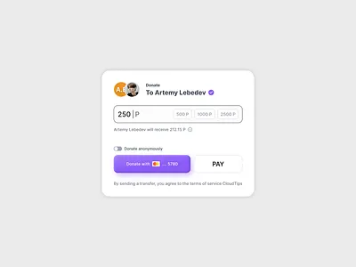 Donate components clean clean ui components connect wallet devdock donate donation elements minimal pop up select payment sign in sign up soft ui ui ui components ui design ui resources ux web design