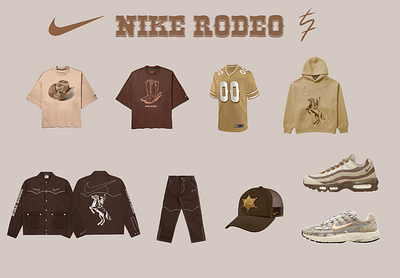 Nike Rodeo - Concept Collection branding fashion graphic design illustration