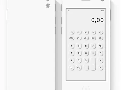 DailyUI calculator dailyui graphic design ui vector