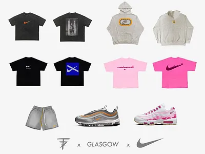 Nike X Glasgow Concept Collection branding fashion graphic design illustration