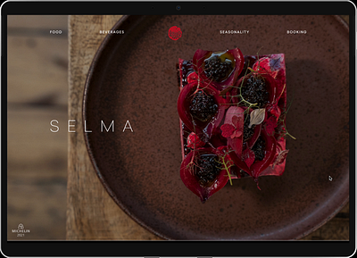 Michelin Restaurant Website Redesign animation culinary design design process elegant graphic design luxury minimalistic motion graphics restaurant ui uiux ux web web design website