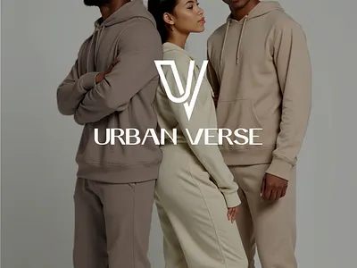 Urban Verse Logo branding clothing brand logo fashion branding fashion logo logo design
