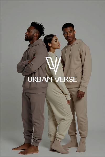 Urban Verse Logo branding clothing brand logo fashion branding fashion logo logo design