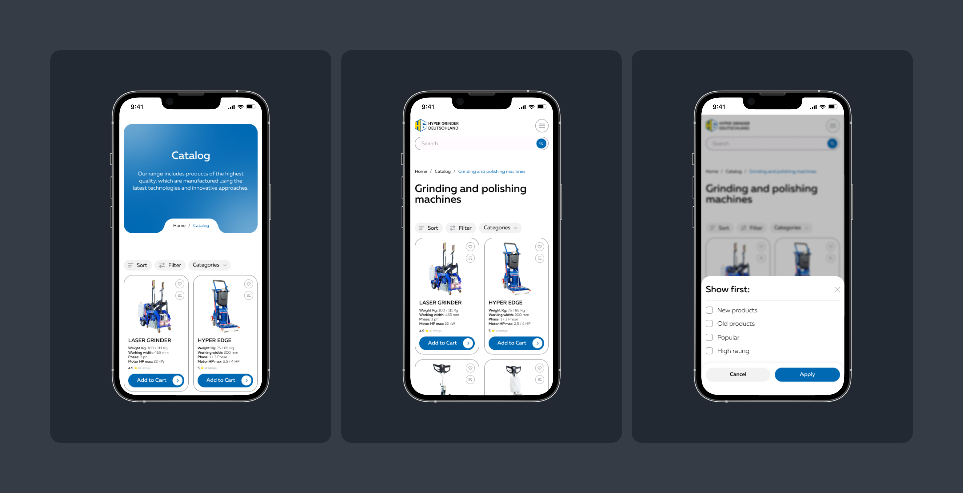 Example of Creating A Online Store Design In Figma