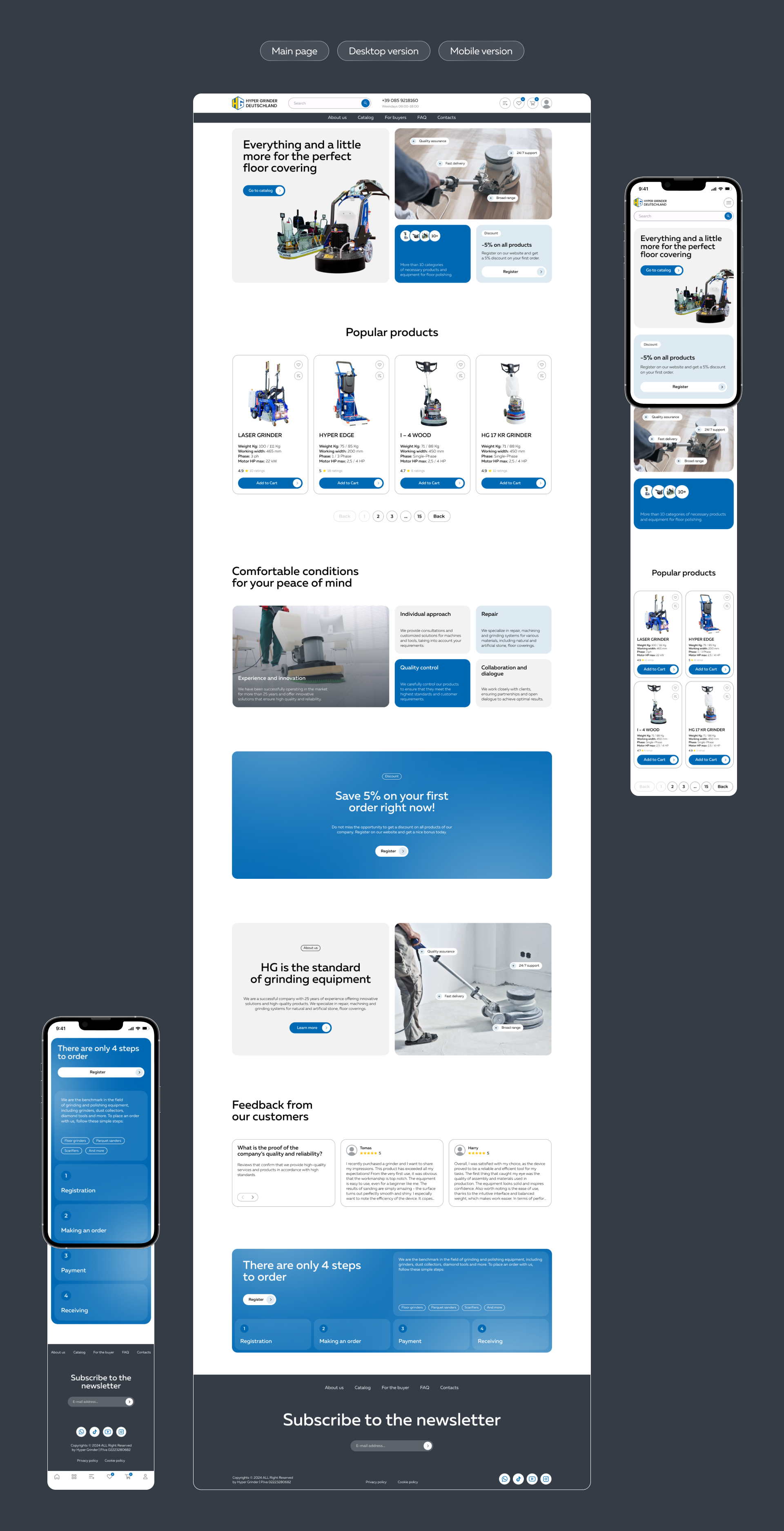Example of Creating A Online Store Design In Figma