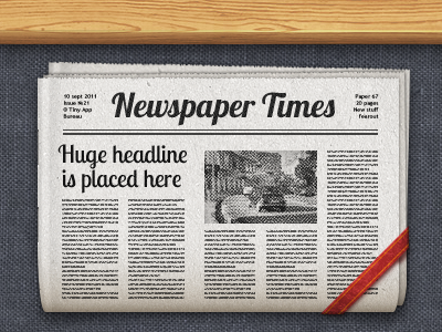 Newspaper icon app icon ios ipad iphone