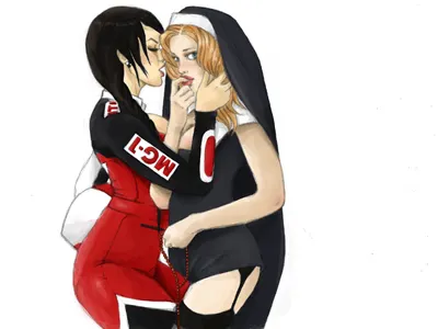 splash screen character erotic hand drawn illustration