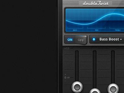 Visual Equalizer android audio blue db eq equalizer music player sliders