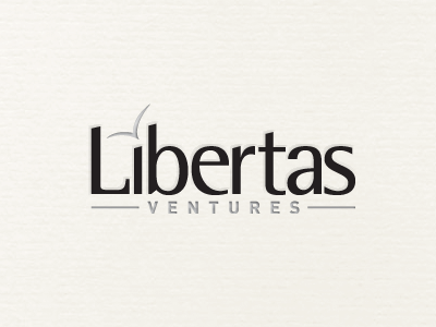 Libertas Logo branding business card identity logo