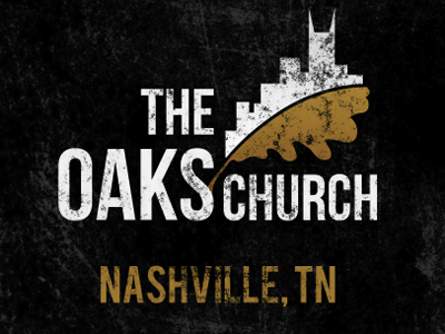 The Oaks Church Logo church identity logo nashville religious