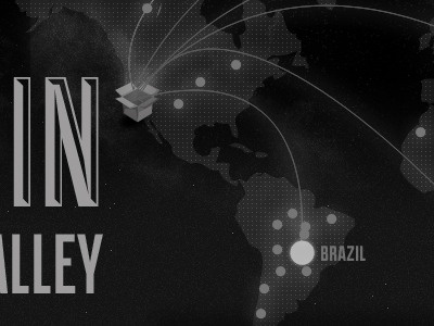 Designing in Black & White black and white continents map