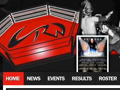 Wrestling Site black red wrestling