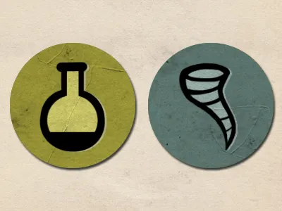 Wit & Speed grafighters icons paper simple texture