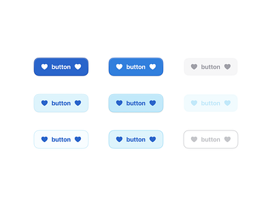 Lickable buttons buttons design system hover state ui design ux design