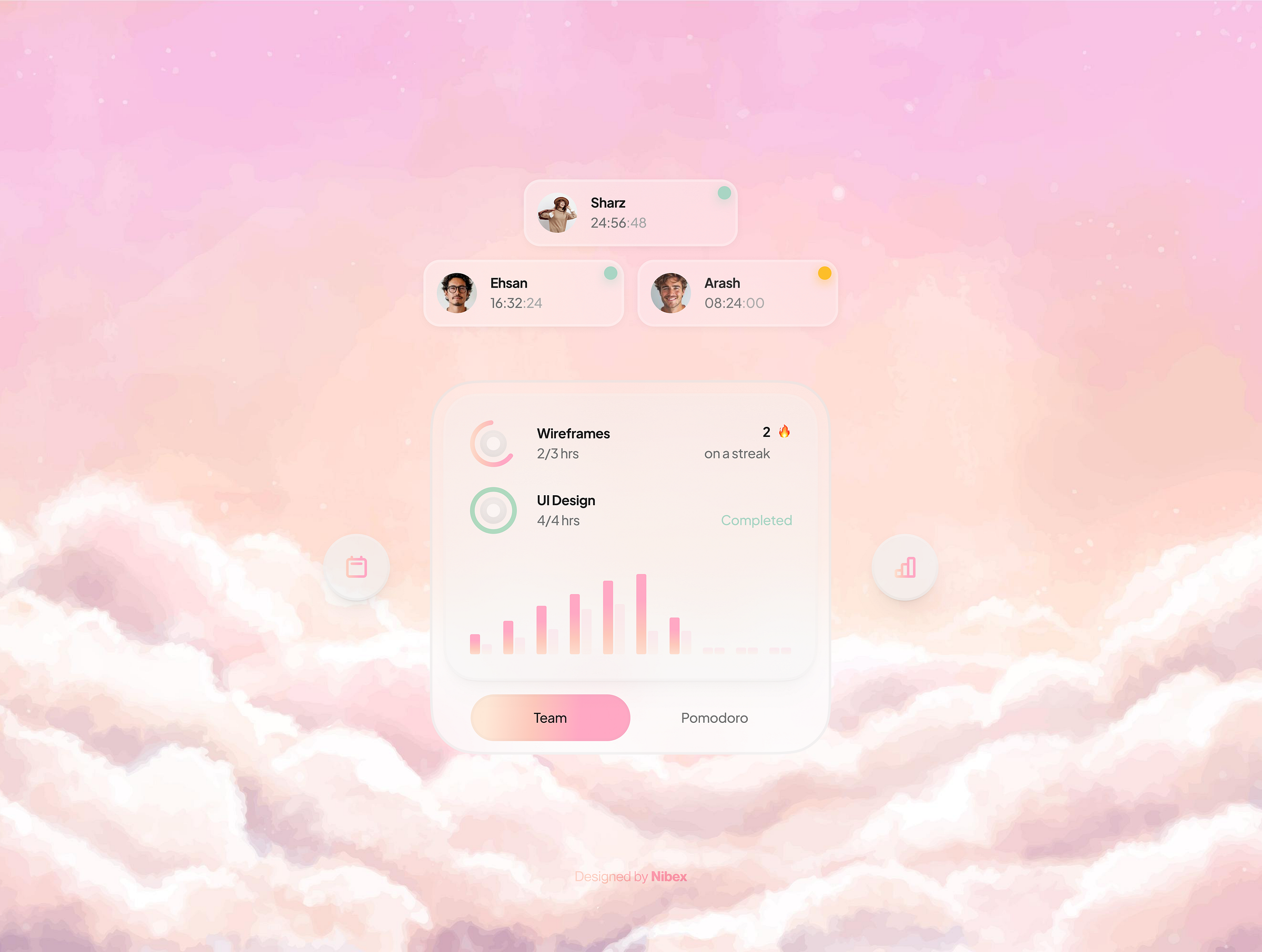 TeamTime Haven ⭐ by Nibex on Dribbble