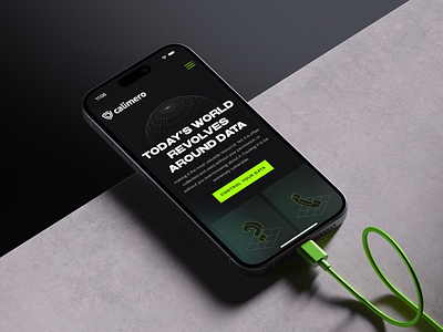 Calimero Network - Website brandin dark mode digital product digitalproduct graphic design logo modern modern illustartions neon space illustrations ui ux