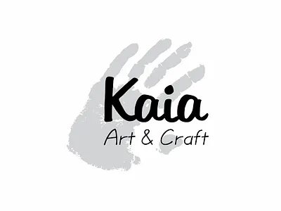 Kaia Logo art branding craft design graphic design hand handcraft handmaker illustration inspire logo typography vector