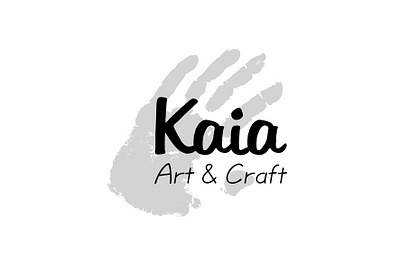 Kaia Logo art branding craft design graphic design hand handcraft handmaker illustration inspire logo typography vector