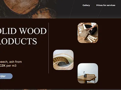 Solid Wood UI and furniture code design furniture mern app ui