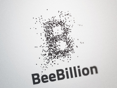 Beebillion alexander bee bee billion beebillion black white logo spliid typography