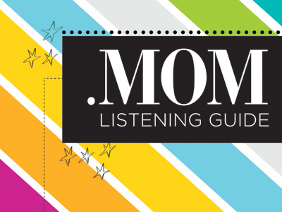 Dot Mom Listening Guide Cover cover dots print rainbow stars stripes