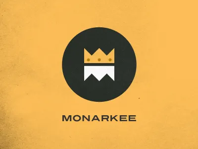 Monarkee branding crown logo turnpike