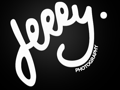 jerry photography curly handwritten