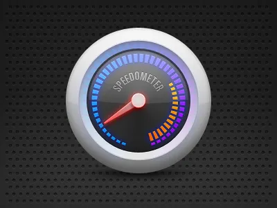 Speedometer carbon clock icon meter speed speedometer tachometer thermometer