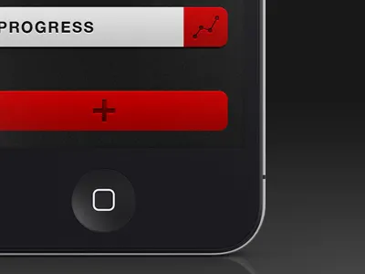 fitLOG WIP #2 app exercises fit gym ios iphone log red routines tracker workout